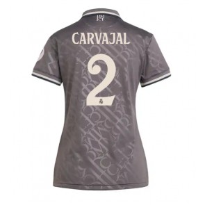 Real Madrid Daniel Carvajal #2 Tredjetröja Dam 2024-25 Kortärmad